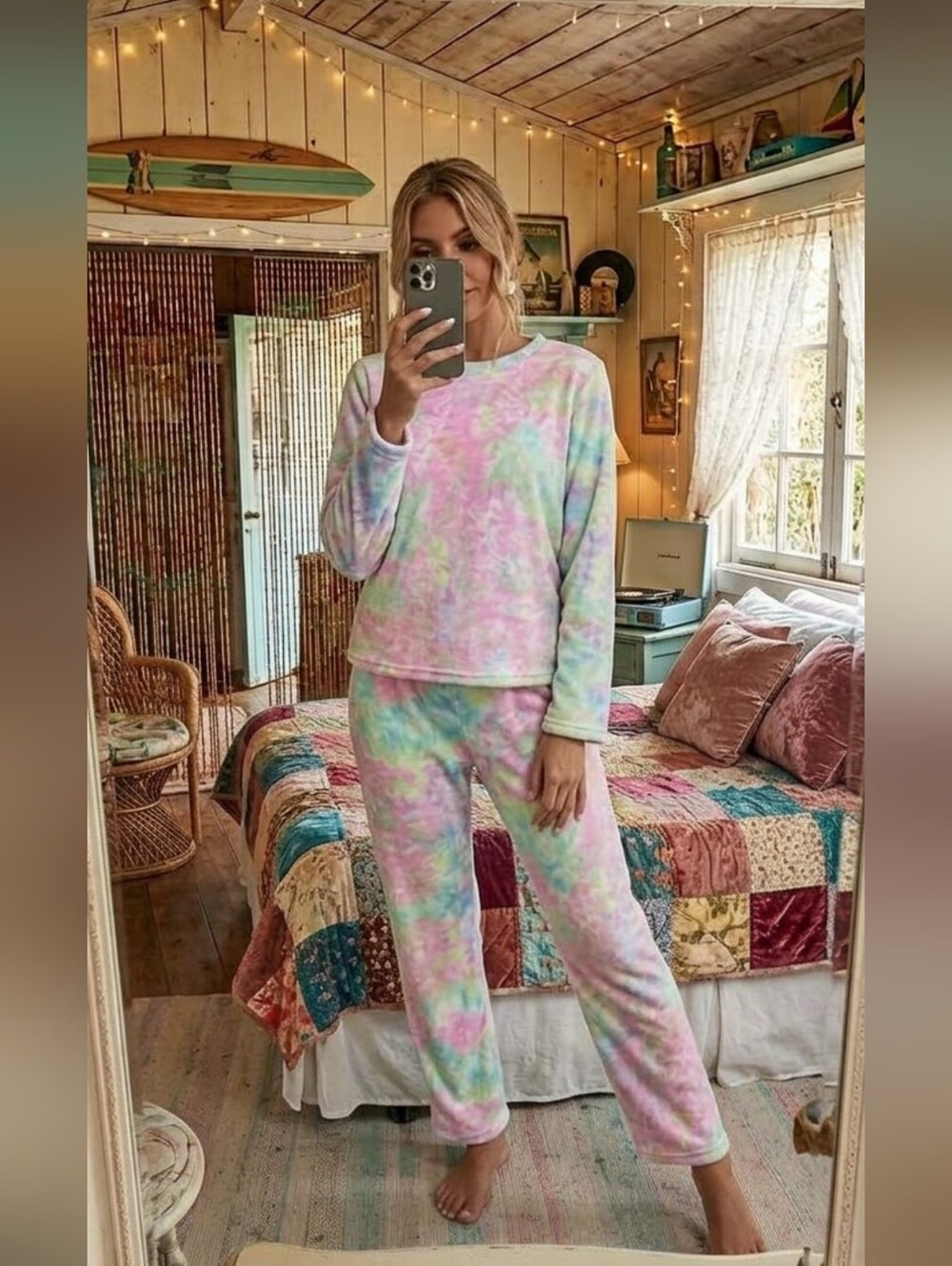 Fuzzy Pastel Loungewear